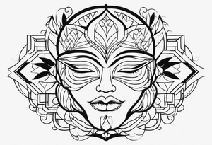 the face everyone fears and loves tattoo idea