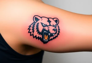 University of Northern Colorado bear mascot tattoo idea