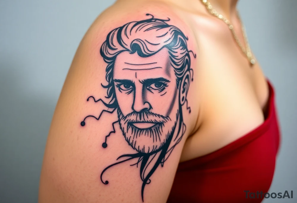 uma tatuagem que expresse a filosofia de Deleuze tattoo idea