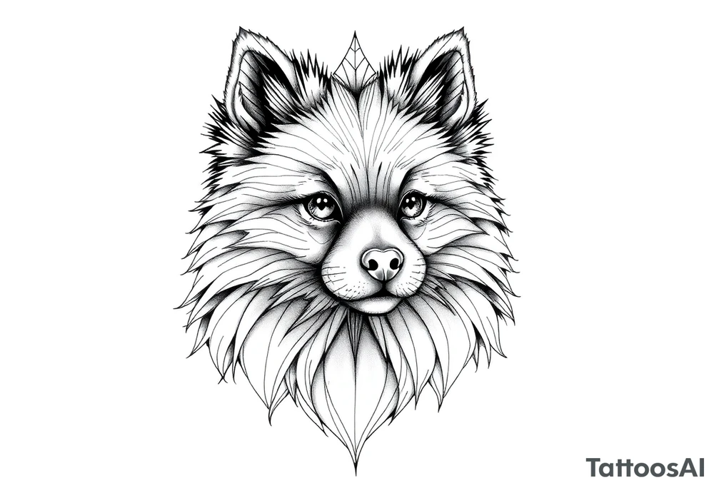 Lulu da pomerania tattoo idea