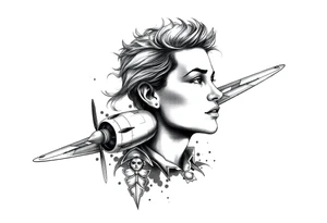 aviation tattoo idea