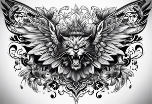 Full back tattoo covering the whole back tattoo idea