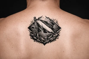 dive flag tattoo idea