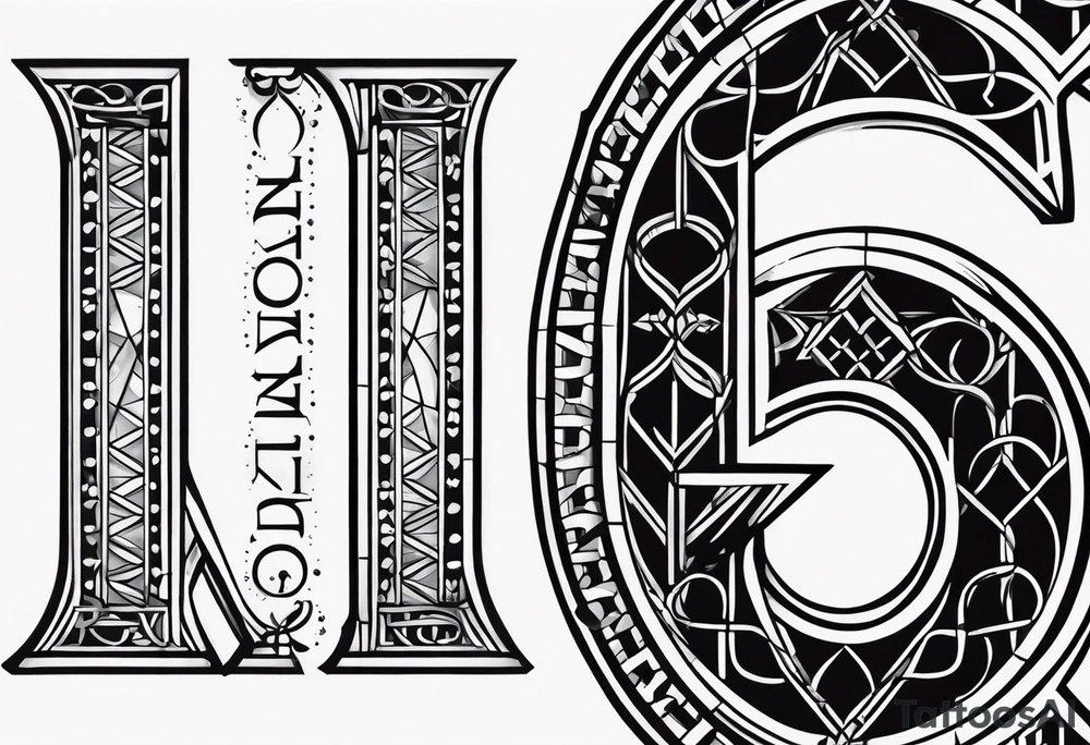 Simple Roman numerals of December 27th 1950 for a forearm tattoo idea