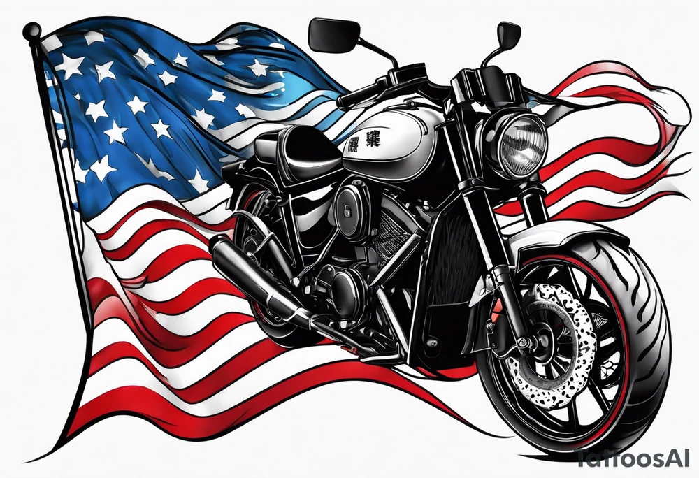 shirohige flag tattoo idea