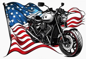 shirohige flag tattoo idea