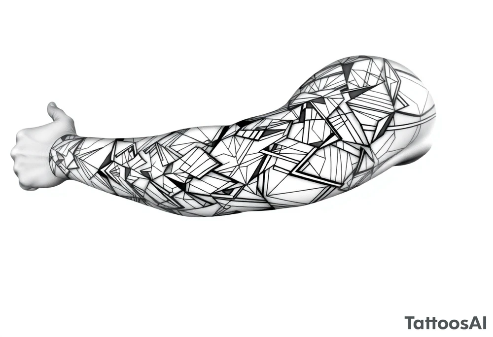 bold line ornamentaali viikinkikuviot tattoo idea