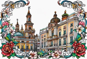 Madrid Spain tattoo idea