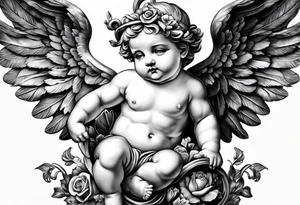 putti tattoo idea