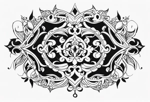 SCROLLS tattoo idea