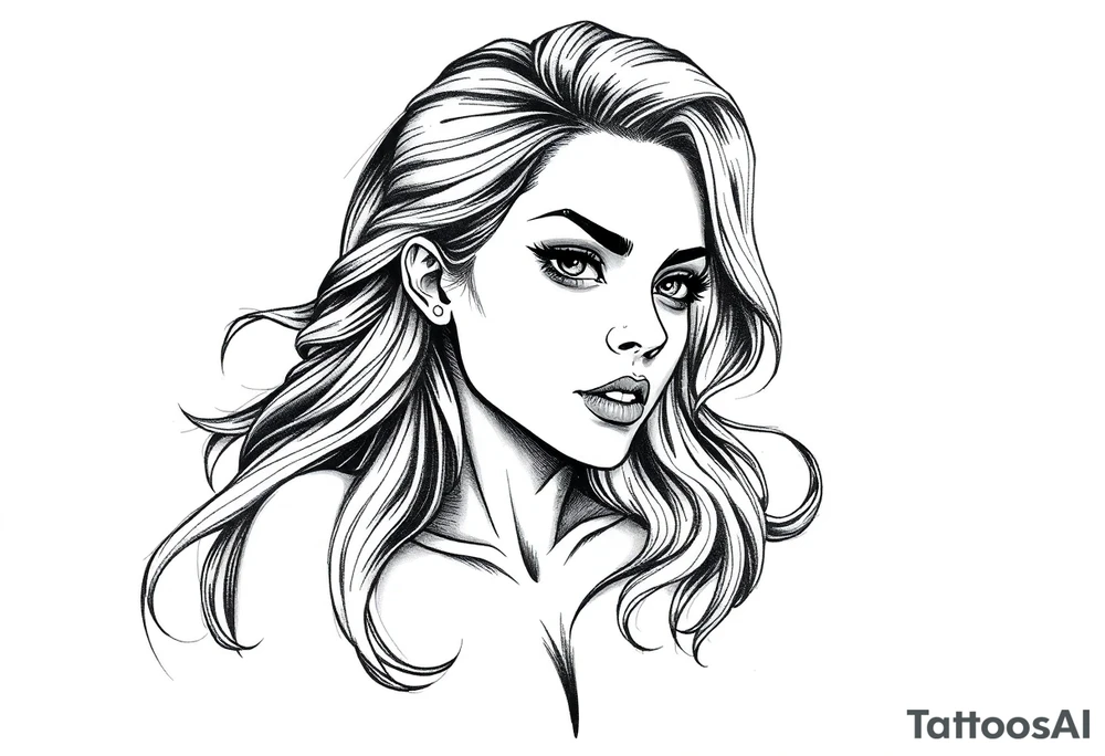 Hot sexy tattoo idea