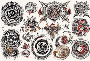 Chaos spiral tattoo idea