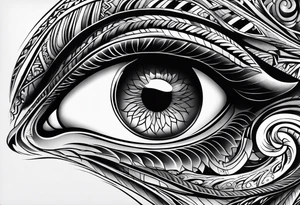 Copperhead eyes tattoo idea
