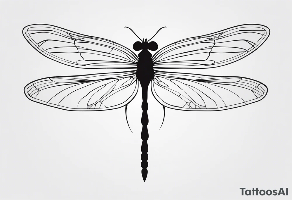 Dragonfly tattoo idea