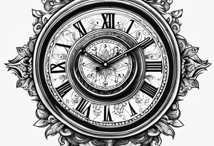 11:11 clock tattoo idea
