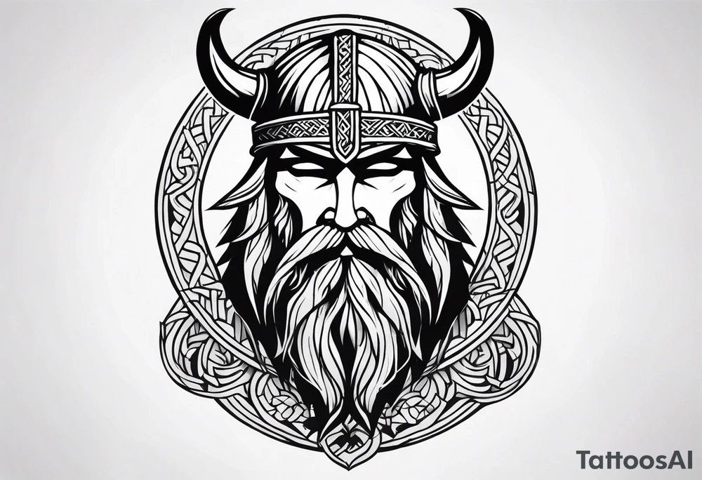 Viking tattoo idea