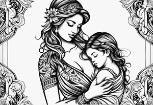 Breastfeeding tattoo idea