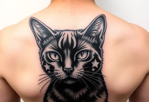 Black Cat tattoo idea