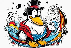 chilly willy tattoo idea