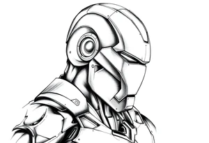 iron man tattoo idea