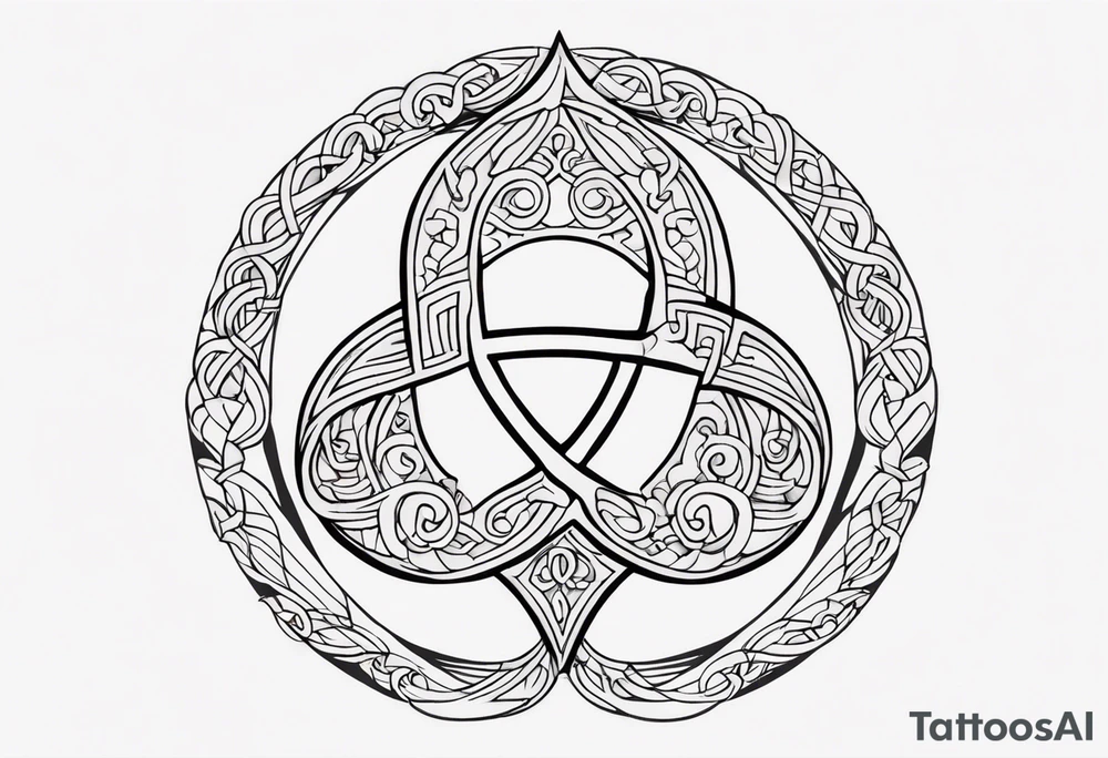 Triskele tattoo idea