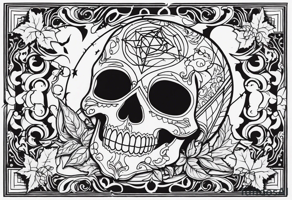 trick & treat tattoo idea