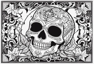 trick & treat tattoo idea