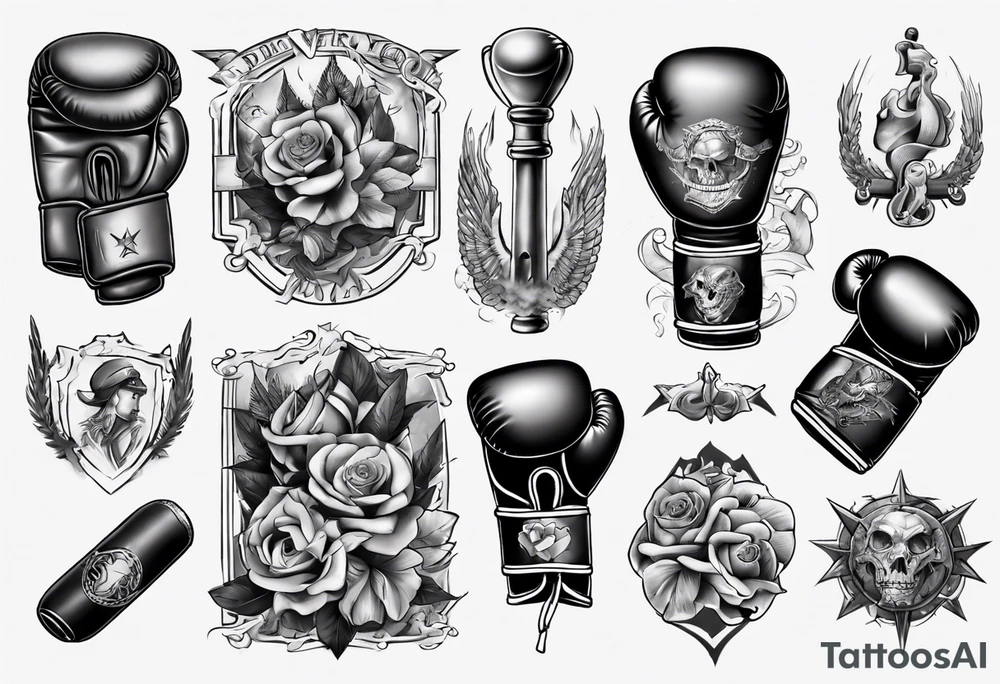 boxing tattoo idea