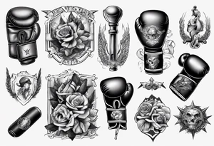 boxing tattoo idea