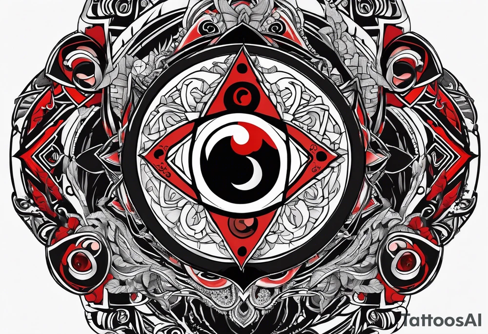 Tatto from Itachi and his mangekyou sharingan tattoo idea