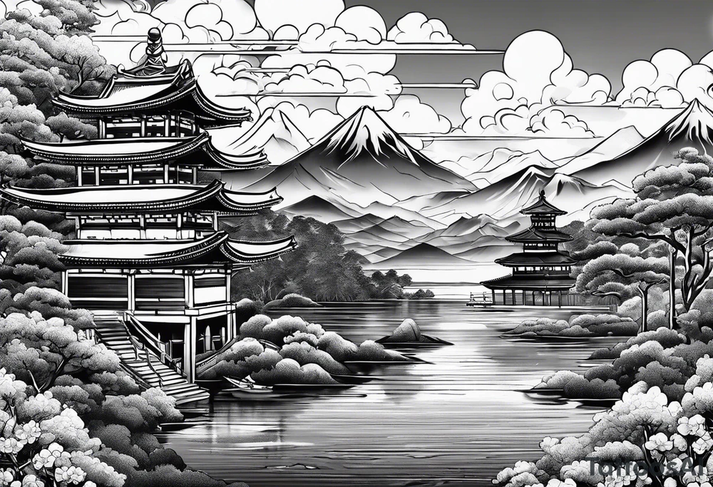 shirohige flag tattoo idea