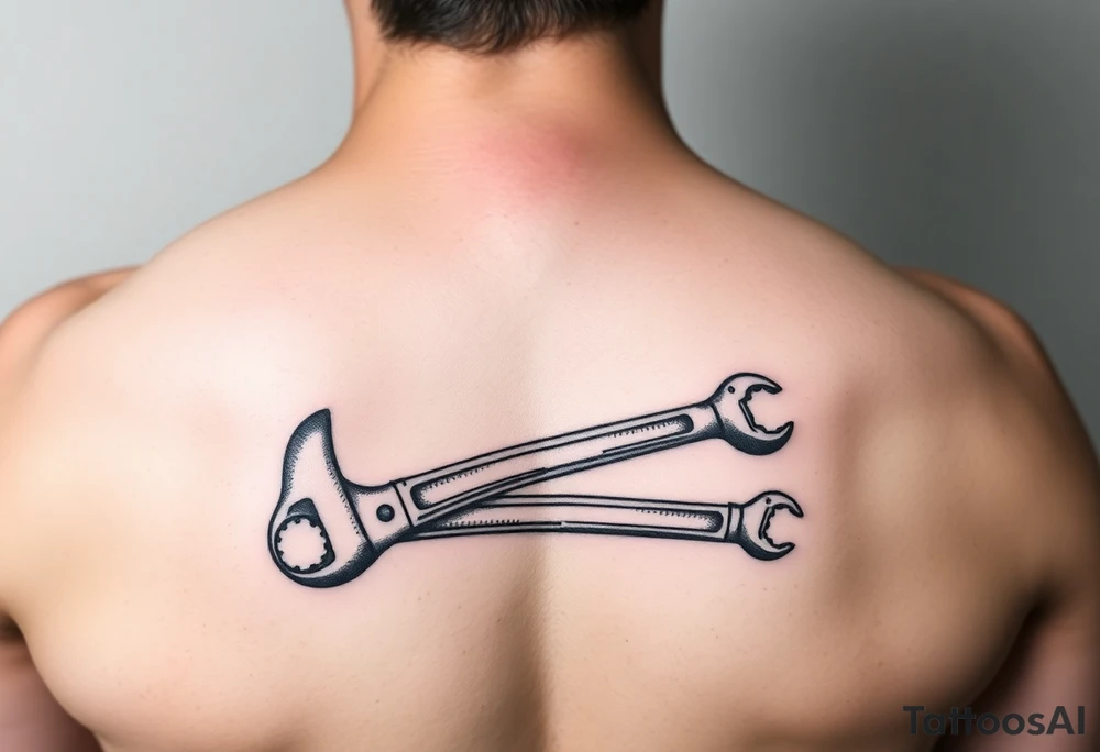Straight Pipe Wrenches tattoo idea