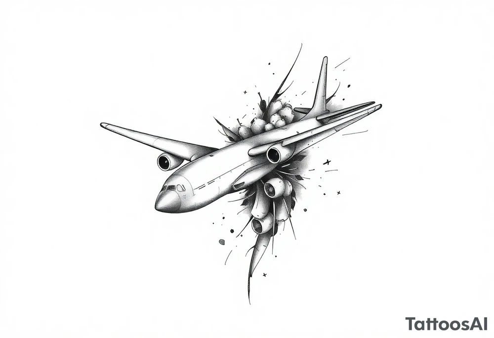 aviation sleeve tattoo idea