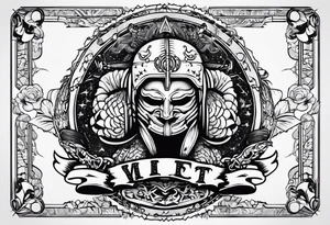 Wrestling and brain and scorpio tattoo idea