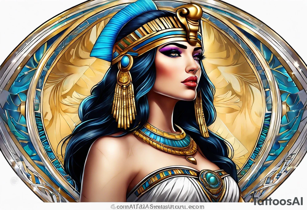 cleopatra tattoo idea