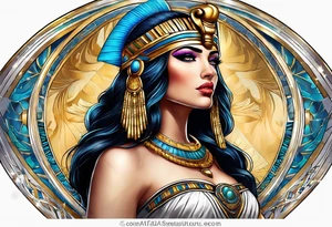 cleopatra tattoo idea