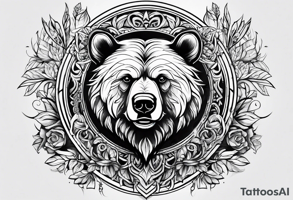 Grizzle Bear tattoo idea