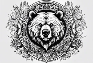 Grizzle Bear tattoo idea
