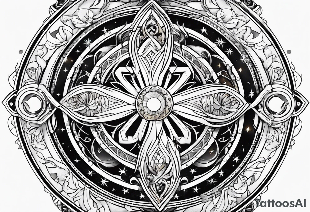 Gemini astrology symbol tattoo idea