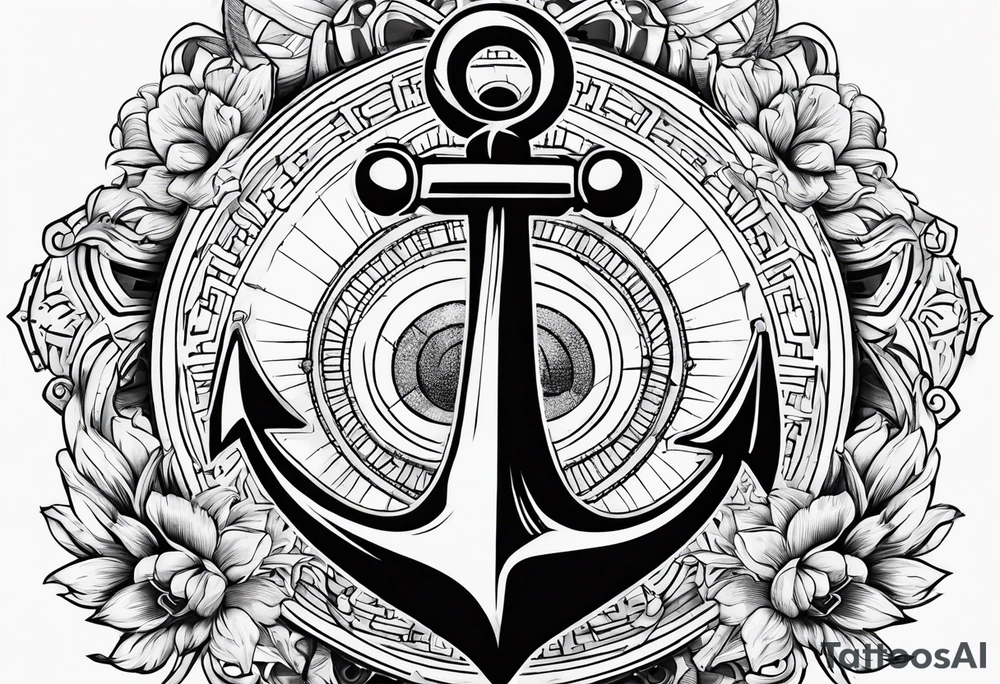 Anchor 
Not all who wander are lost tattoo idea