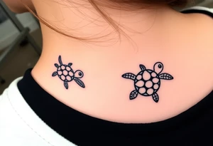 turtles from nemo tattoo idea