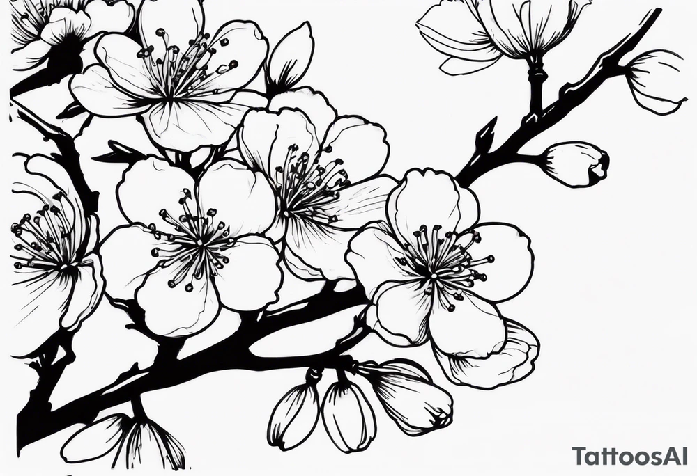 Cherry Blossom tattoo idea