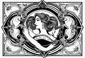 Gemini sign Capricorn sign tattoo tattoo idea