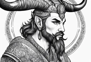 Men Capricorn tattoo tattoo idea
