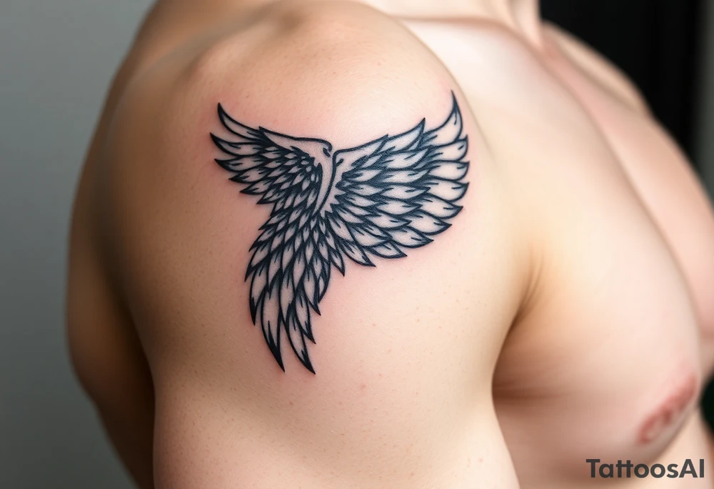 Wing tattoo idea