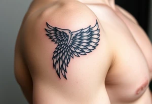 Wing tattoo idea