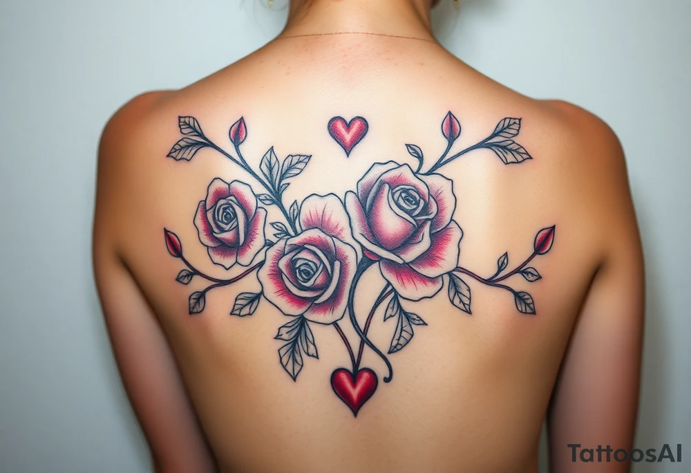 Im a twinky male and want a pretty tattoo on my public area. I like roses, kisses, and hearts, and kink tattoo idea