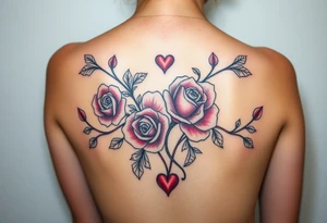 Im a twinky male and want a pretty tattoo on my public area. I like roses, kisses, and hearts, and kink tattoo idea