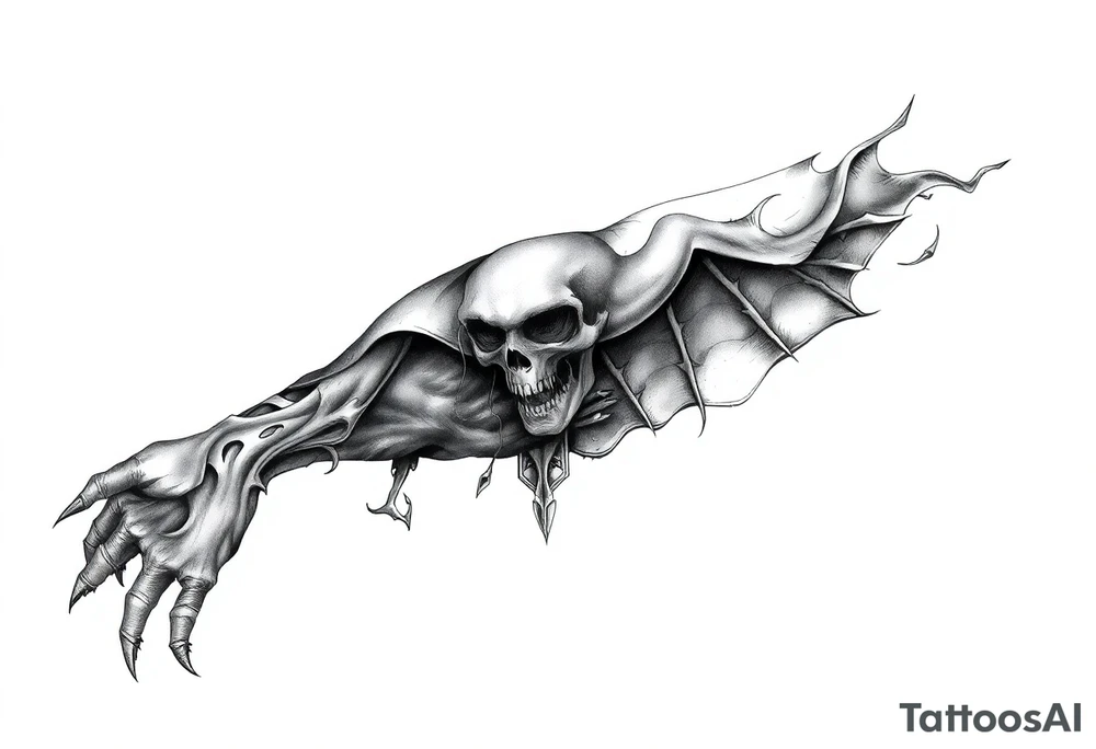 Death tattoo idea