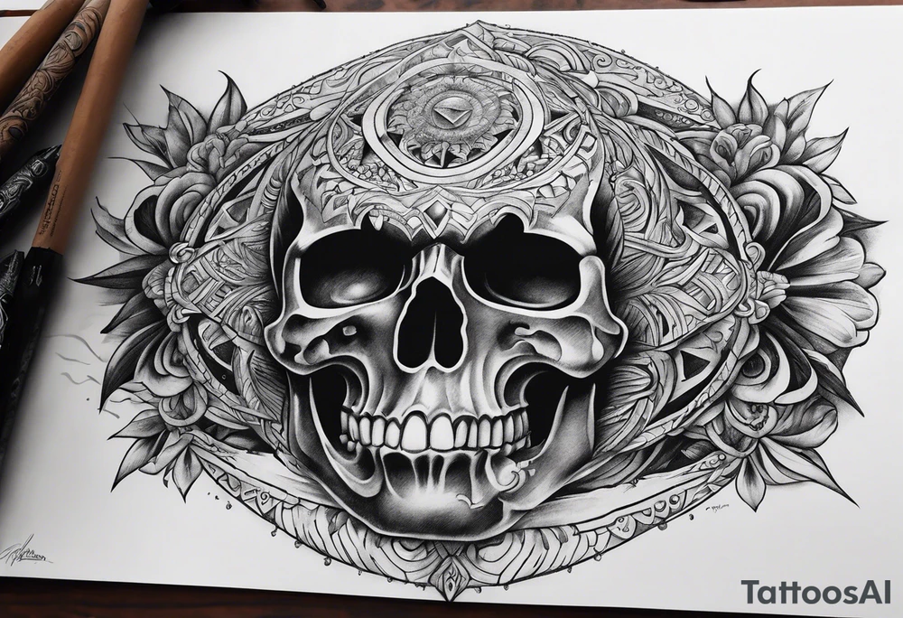 El planeta del tesoro tattoo idea